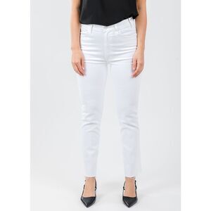 MOTHER The Hustler Ankle Fray Jeans Size 26 $226